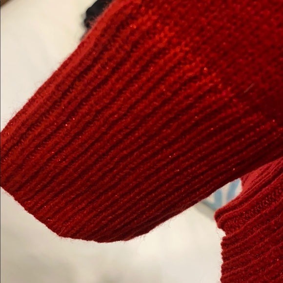 Apt. 9 Red Sweater - Rhinestone & Sparkle, Small - Picture 7 of 7